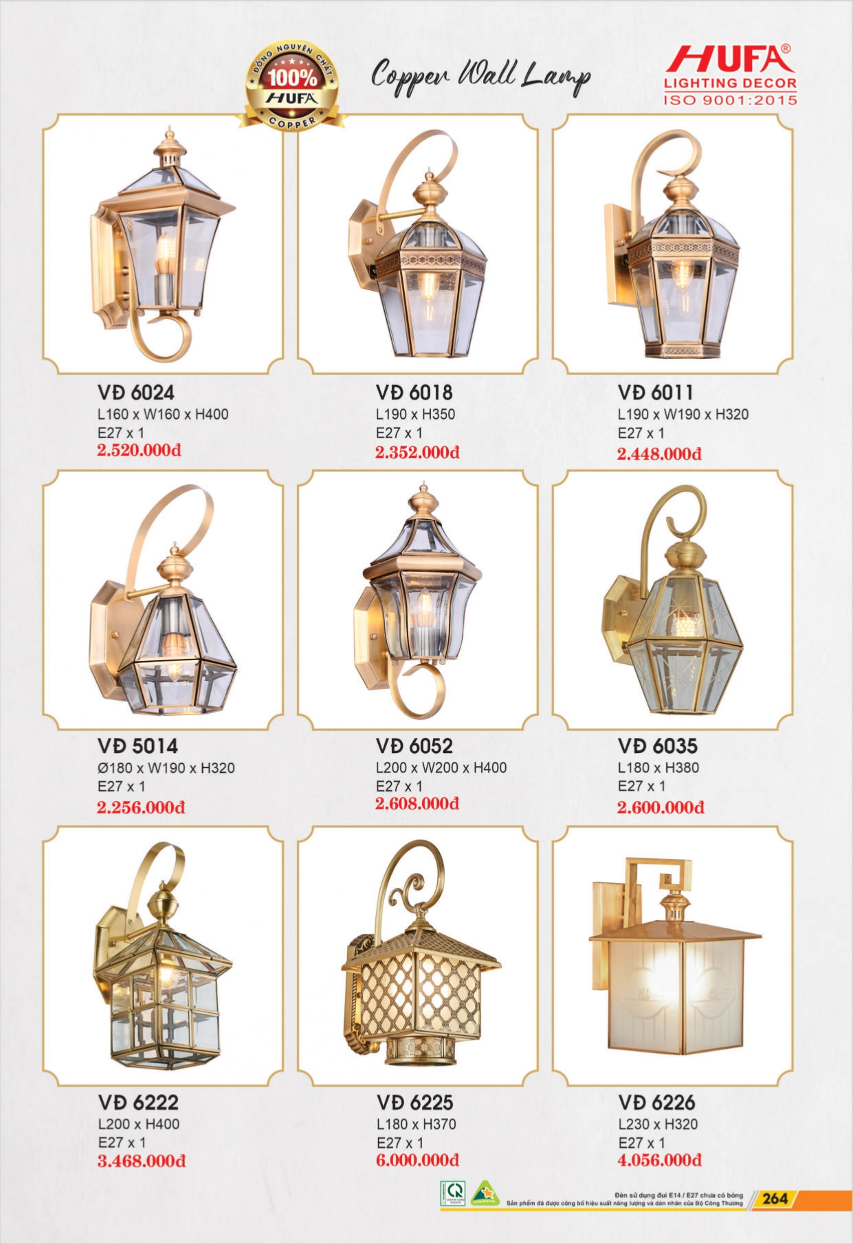 Bảng giá đèn LED HUFA 2026